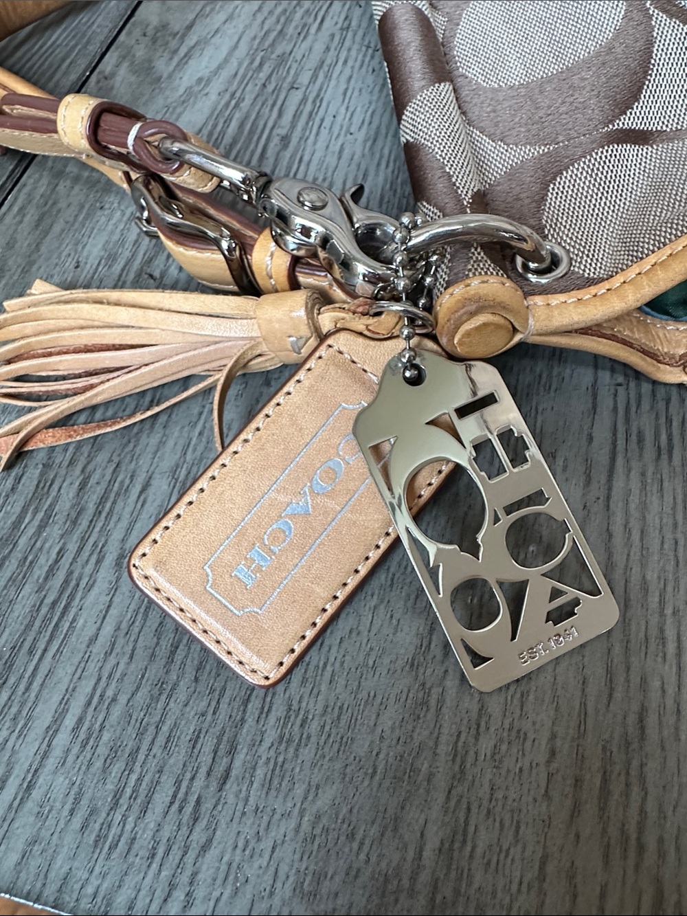 Coach 70th Anniversary Limited Edition Willis Legacy Top Handle Crossbody Bag - Picture 13 of 16